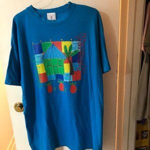 One Size Fits All New Blue T-Shirt